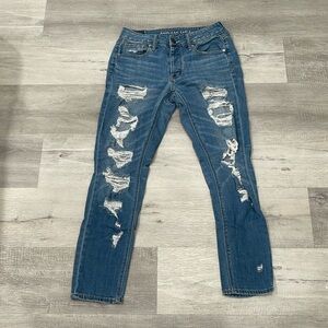 AE SUPER HIGH-WAISTED BAGGY STRAIGHT JEAN